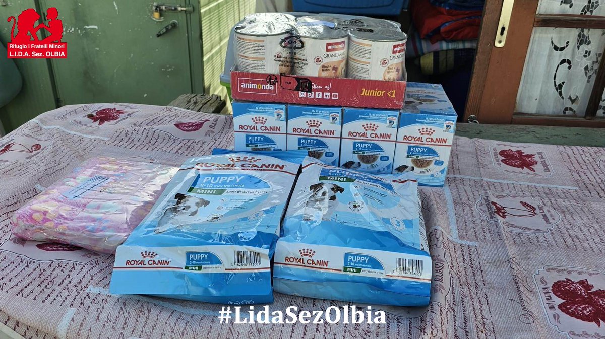 LidaSezOlbia's tweet photo. Grazie di cuore a chi ha donato per i nostri ospiti!
Siamo in costante emergenza, se desiderate aiutare i nostri ospiti, contribuendo alle loro esigenze quotidiane, nella nostra WishList Amazon trovate tutto ciò che serve
https://t.co/YErPdrXGUn
Grazie!! https://t.co/8RMRFKaVco