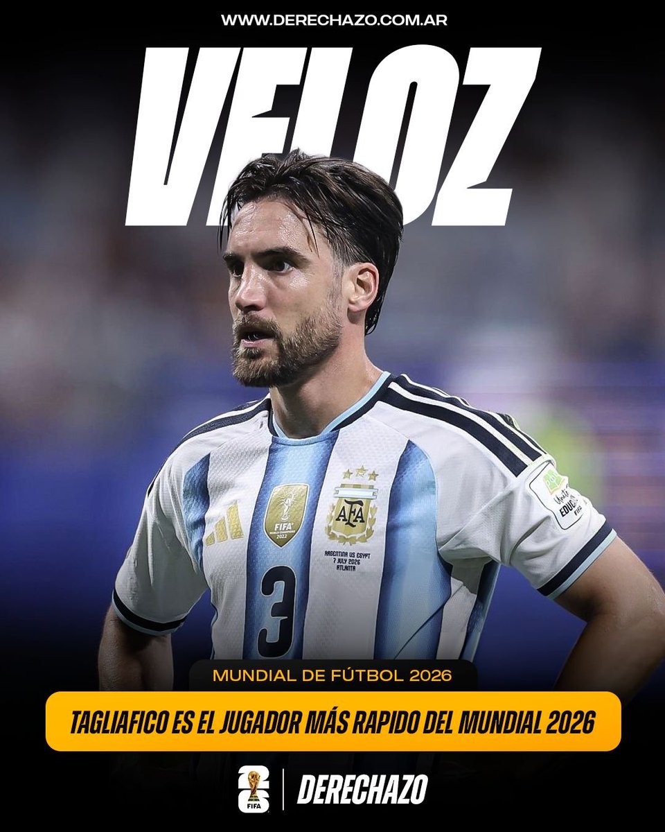 derechazoar's tweet photo. 🇦🇷🚨 VELOCIDAD, SOY VELOZ: Tagliafico es el jugador más rapido del Mundial, alcanzó los 36,2 kilómetros por hora. https://t.co/mAKmDeSEgb