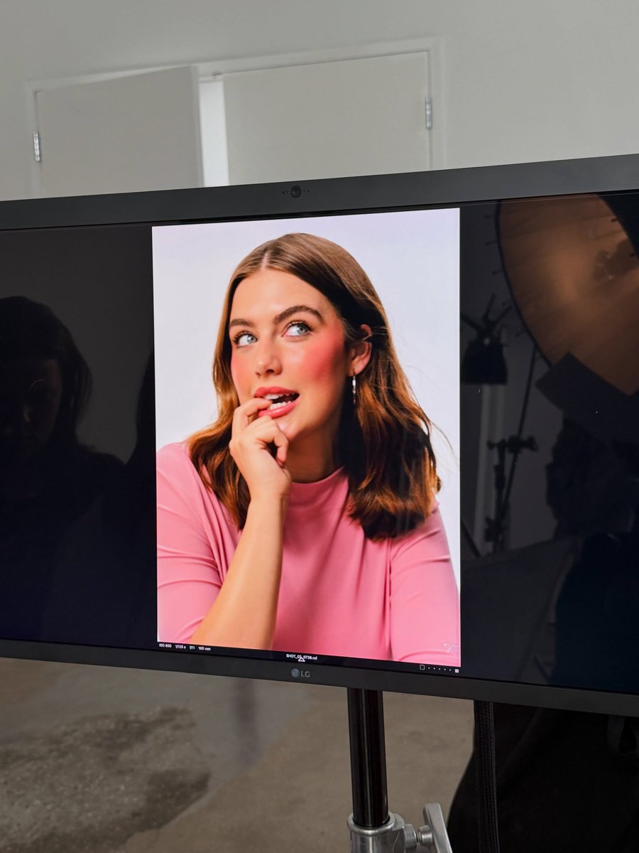 ellabupdates's tweet photo. More of Ella Bright behind the scenes of the Made You Blush campaign for Rare Beauty. ✨ https://t.co/Wze6S2F6sp