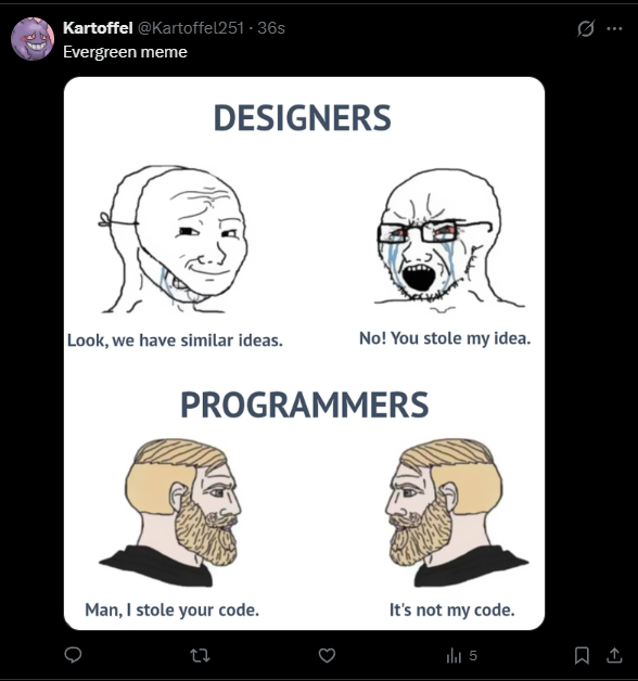 Kakbyda1's tweet photo. @vspxrr reminds me of this meme https://t.co/FbaOLfLf2V