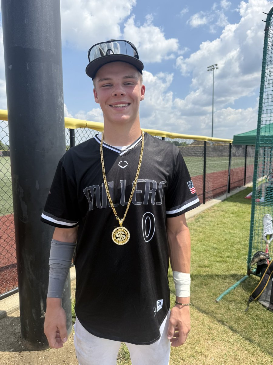 BradLandgrebe's tweet photo. 16U Black @pitch2pitch opens pool play at #16ABC @Bullpenevents Invite with 4-2 W.

@Broganstowe28 3.2IP 1ER
@J_bulthuis W 3IP 1H 2K 0R; 2/4 2B
@WillMiriovsky 1-pitch save

$$ man of the game
@chaz_doughty GW 2RBI 1B SB https://t.co/8GDBJvLMM5