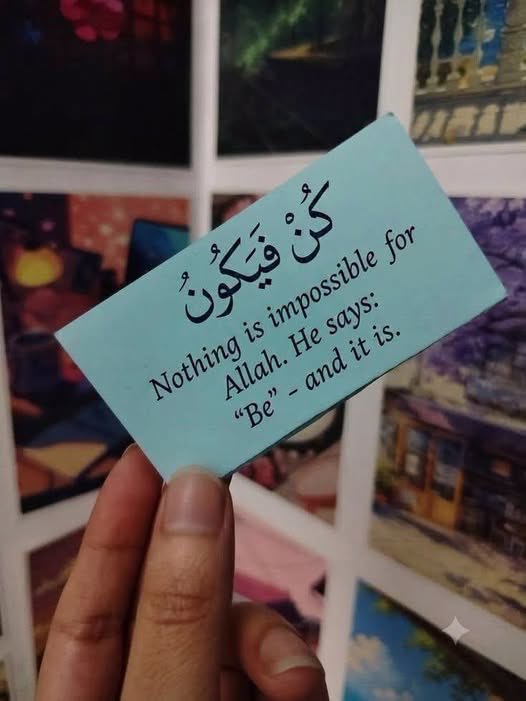 MuslimsMatterss's tweet photo. Kun Faya Kun https://t.co/3mVTHZlo0f