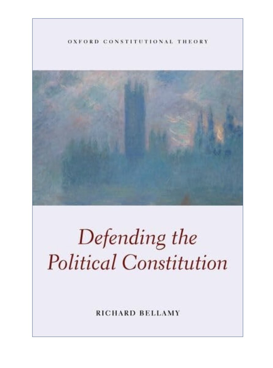 GerardoMunck's tweet photo. ¿Constitucionalismo jurídico o político?

El nuevo libro de Richard Bellamy “defiende las ventajas de una constitución política de corte democrático frente a las de una constitución jurídica de corte liberal”. Un libro muy interesante.

Acceso abierto: https://t.co/N4qaVClnid https://t.co/TLvXr6n8Lk