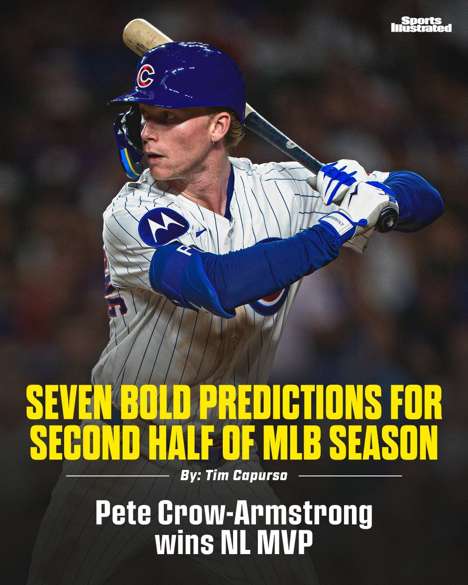 SInow's tweet photo. Let’s get bold and make some predictions 👀 https://t.co/hty39zKwsz