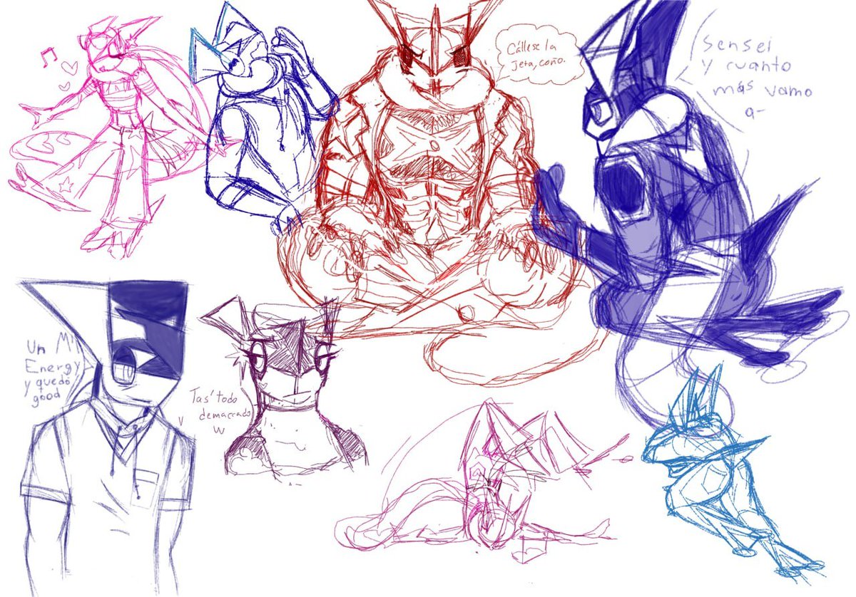 MissMary__20's tweet photo. una cosa que hice junto a @_658_GkJ  hace unos días en un lienzo ahí hecho a los coñazos en magma

Tqm 💝
#greninja #oc #sketch #art https://t.co/TuoXTgsERg