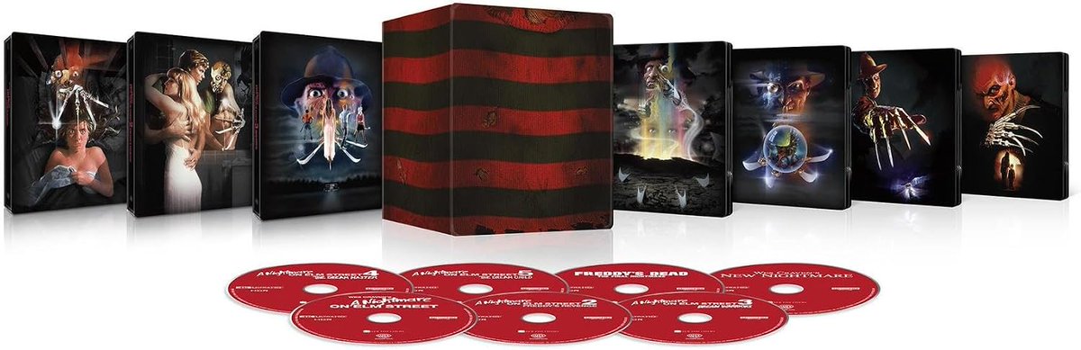 A Nightmare on Elm Street: 7-Film Collection 4K Library Case is up