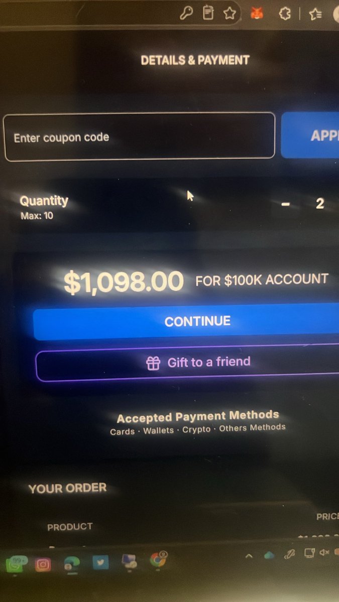 Manboysznn's tweet photo. Bought two 100k account worth a little over $1k 
This year is going to be my year!
So help me God.
I’ll be dropping weekly breakdown of how it goes as well, stay tuned. https://t.co/gPutSsJD1N