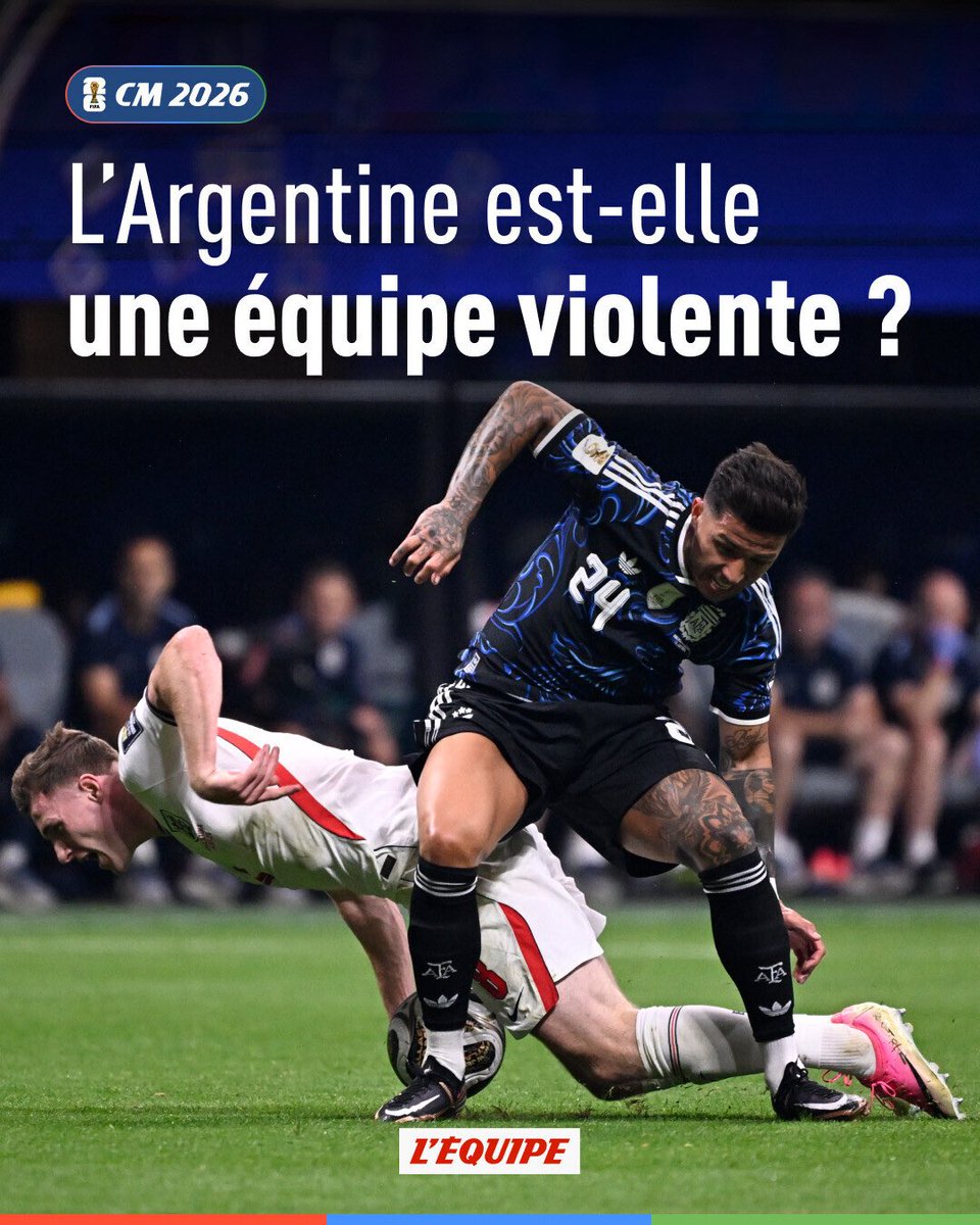 FutboliPolitica's tweet photo. 📢 Campaña de medios europeos contra Argentina

Desde ayer distintos medios europeos como L’Equipe, The Sun, lanzaron editoriales caracterizando al equipo como “arrogantes”, “violentos” y “tramposos”. A la vez que instan una sanción severa por la bandera de Malvinas. https://t.co/ekZPPeQKN4