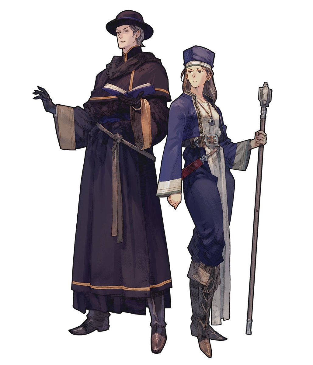 creativeuncut's tweet photo. Berserker, Cleric, Knight, and Lich from Tactics Ogre: Let Us Cling Together. 

More art from the game: https://t.co/exkhAOM34P https://t.co/Oq2484XZbz