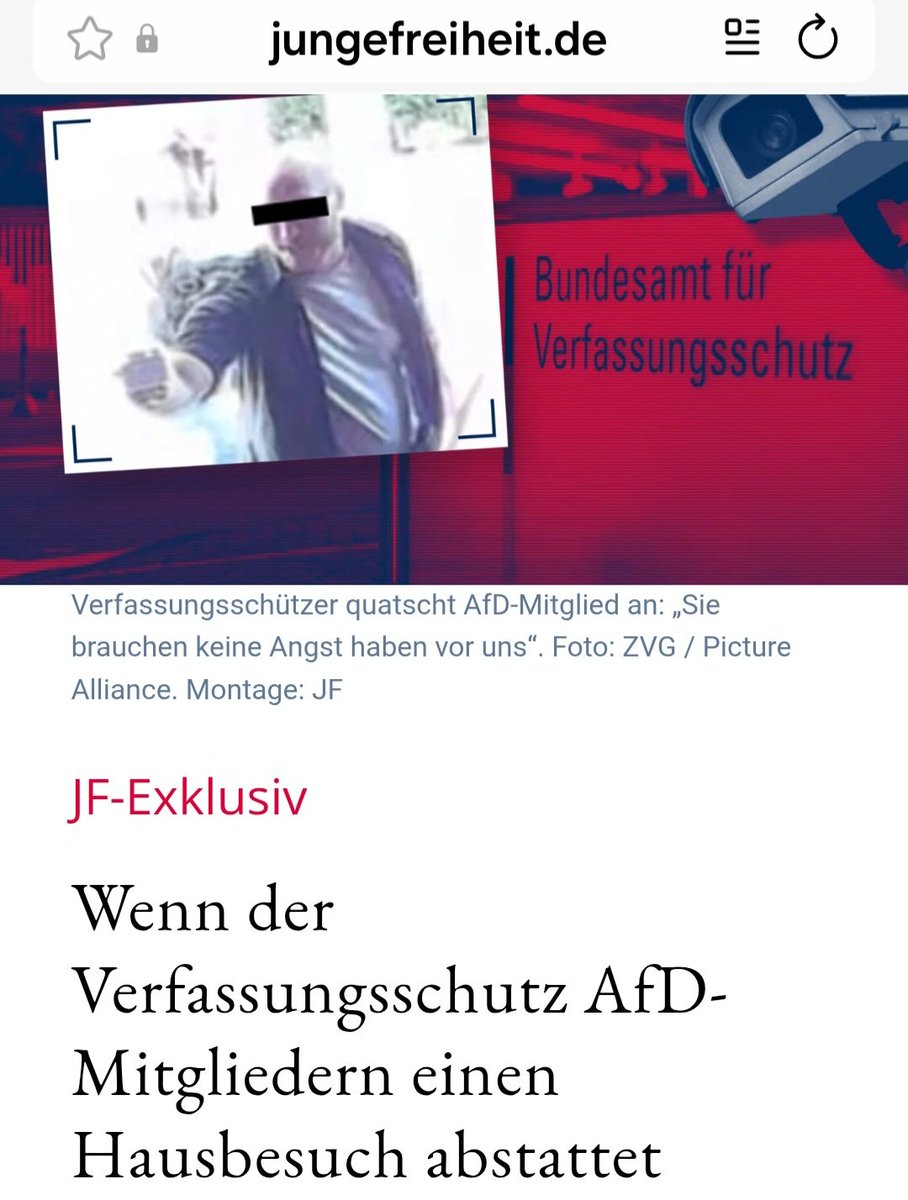 nikitheblogger's tweet photo. Ich bin inzwischen offen für eine Abschaffung des Verfassungsschutzes, weil er zum Unterdrückungs-Instrument der Regierung gegen die Opposition geworden ist! Wer noch? ✋️ https://t.co/nhhfHtPo2a