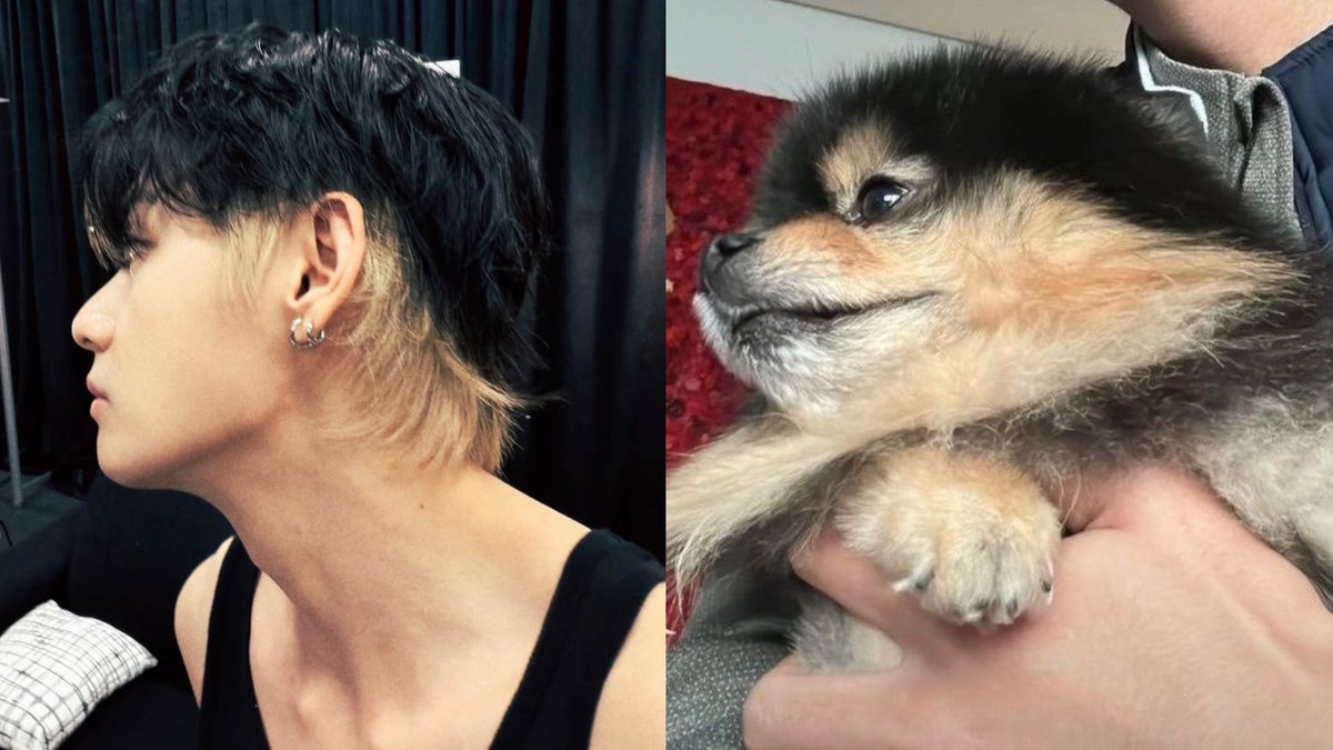 Taehyungimpact's tweet photo. Father                                             Son https://t.co/xn8rr37Lfx