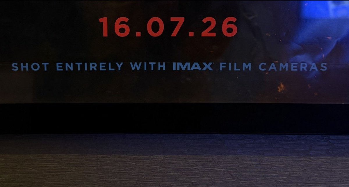 White_Espada's tweet photo. Let’s see what “Shot entirely with IMAX film cameras” mean. https://t.co/NhskobW7yF