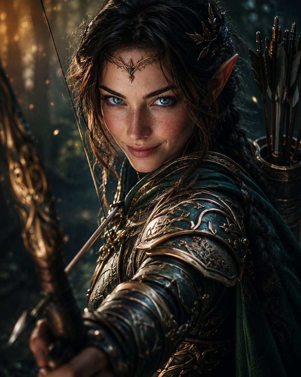 WRk3580's tweet photo. Some legends are born. Others are forged in silence.
She doesn't fight for glory.
She draws the bow only when the forest whispers her name. ๐ฟ๐น
Every scar tells a story. Every arrow carries a promise.
#AIArt #FantasyArt #Elf #ElfArcher #CharacterDesign #DigitalArt #ConceptArt #EpicFantasy #GameArt #Cinematic #DarkFantasy #WorldBuilding #Illustration #VisualStorytelling #CreativeAI #ArtOfTheDay #FantasyCharacter #EpicArt #AIArtists #HkNStories