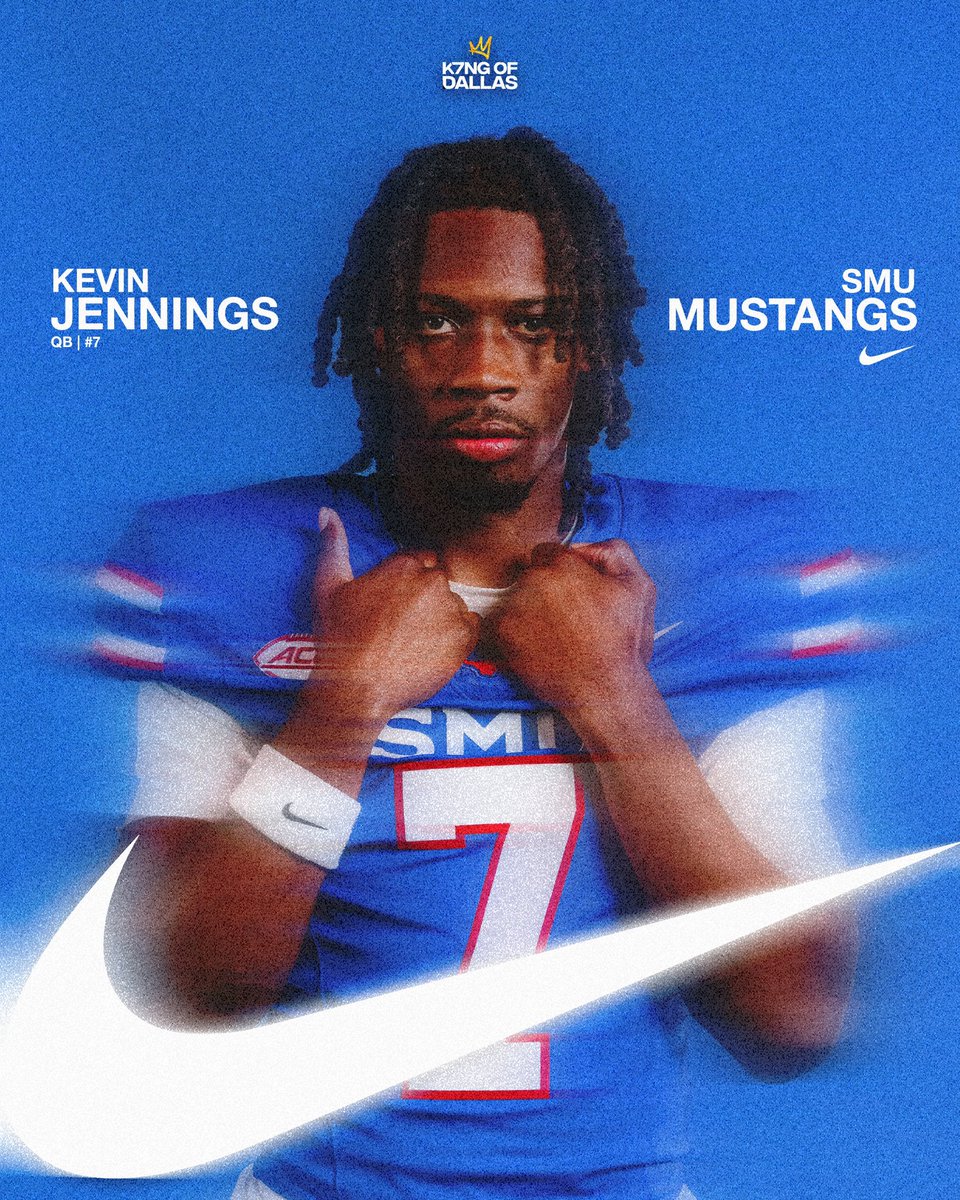 SMUFB's tweet photo. Fit for royalty 👑

@Kevin8Jennings is the newest member of the @usnikefootball family! https://t.co/1stHHCEeQS