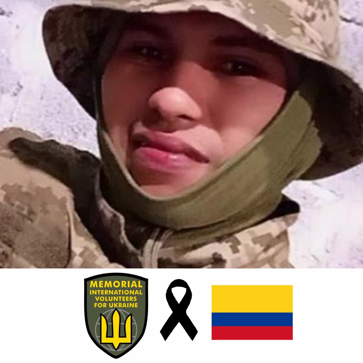 Oct7NeverForget's tweet photo. 🇺🇦😭
Our Beloved Colombian Brother Jose Miguel Paternina Carrillo, who had been serving in Ukraine as a Volunteer succumbed on the Battlefield.

Honor, Glory and Gratitude To Our Brother. https://t.co/xfvZmp0off