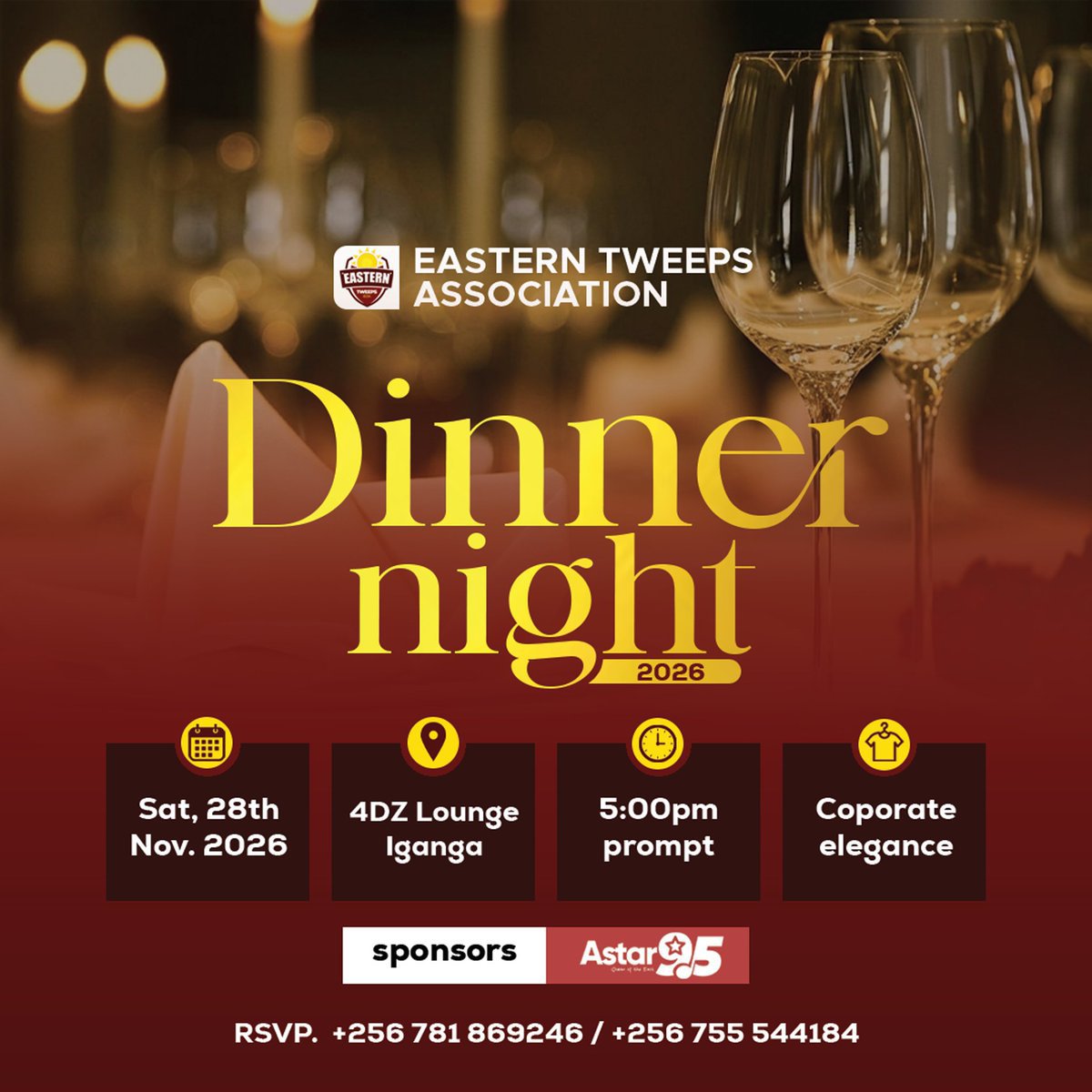 starworldwonder's tweet photo. 📍🌅🥤 - In November, we chilling at 4DZ via iganga, all roads will lead to that side of Eastern Uganda and everyone is fully invited,...!!!

All Eastern Tweeps 🔌 are linking up that side plus UOX at large ⭕🦣 

Do your tickets bookings in time at only 100K ✅✔️

#EOXDinner2026  @Eastern_tweeps