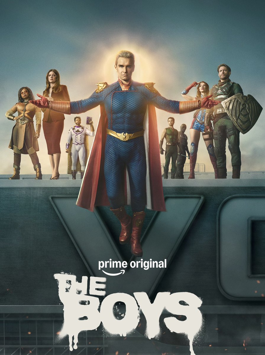 CriticsChoice's tweet photo. Congratulations to “The Boys” on leading this year’s Critics Choice Super Awards television nominees with 5 nominations! 👏

The series earned a nomination for 
⚡️Best Superhero Series, Limited Series or Made-for-TV Movie.
⚡Antony Starr received two nominations for Best Actor and Best Villain.                ⚡Valorie Curry and Colby Minifie also earned nominations for Best Actress.

🏆 Winners will be revealed on August 6!

#TheBoys #CriticsChoice #CriticsChoiceSuperAwards #CCSuperAwards #AntonyStarr #ValorieCurry #ColbyMinifie
