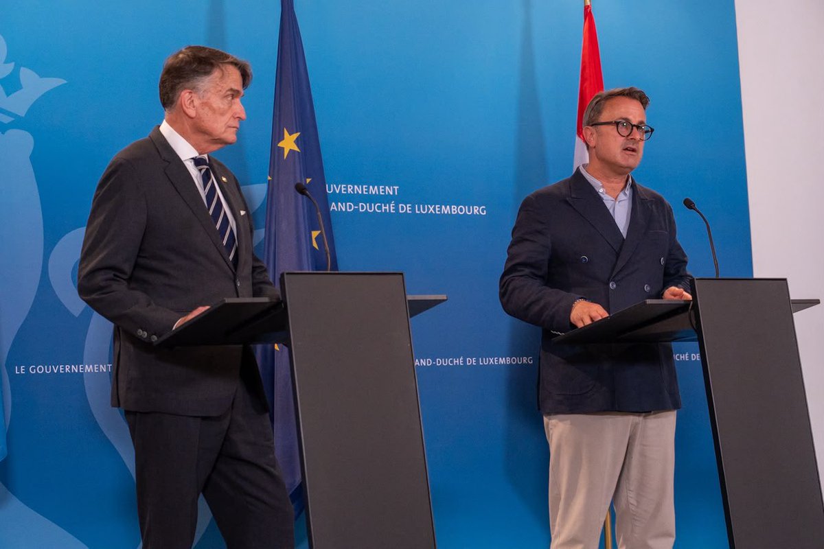 Xavier Bettel tweet media
