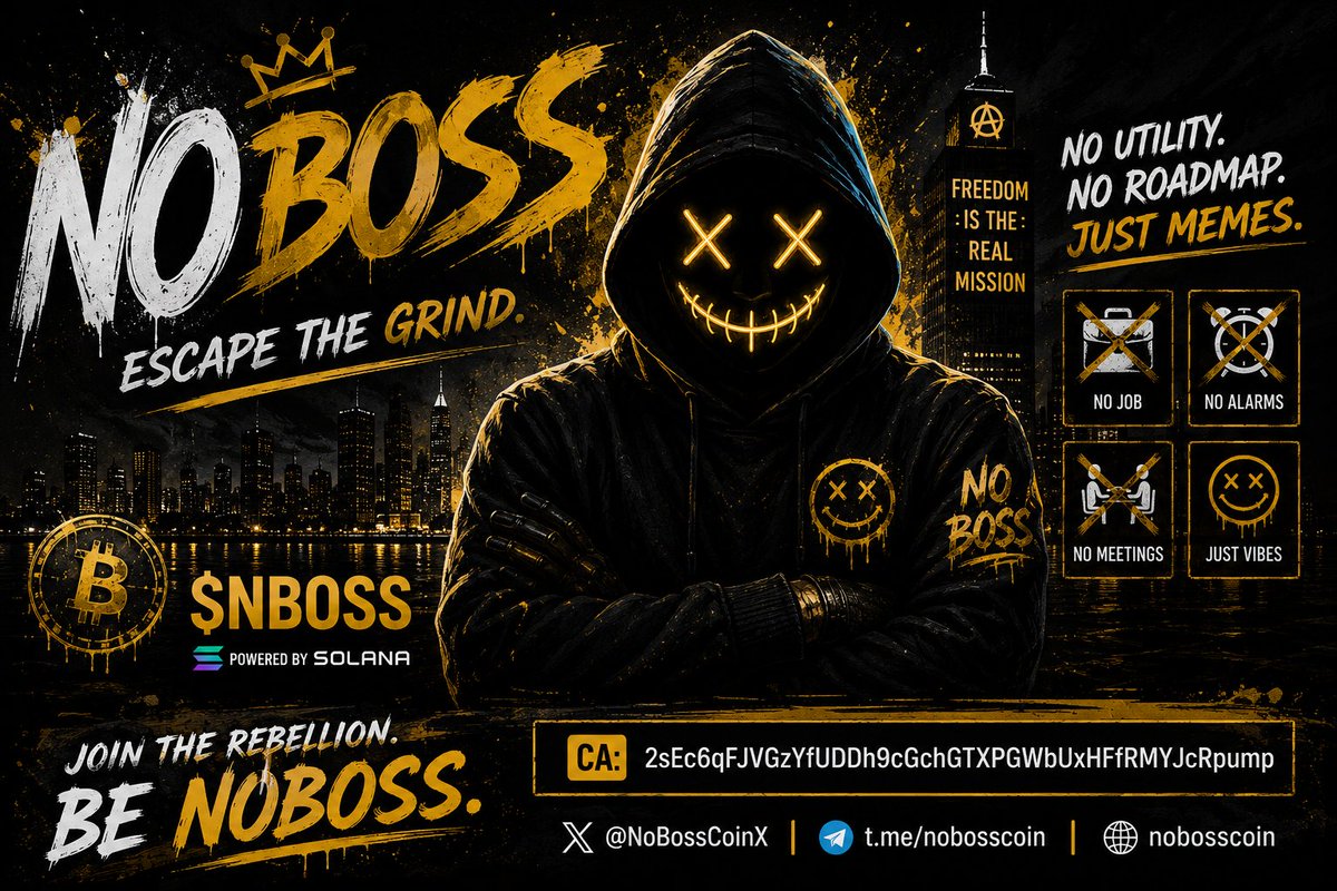 No Boss Coin tweet media