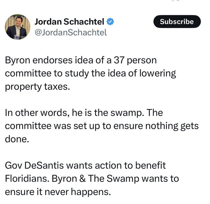 Pickledfins's tweet photo. @JordanSchachtel How much did he pay you? It'll be a cold day in hell before I vote for Donalds. If he is our nominee, Jolly will get my vote. Ridiculous Jordan...I used to think you were smarter than that too https://t.co/S8QpMSPCs3