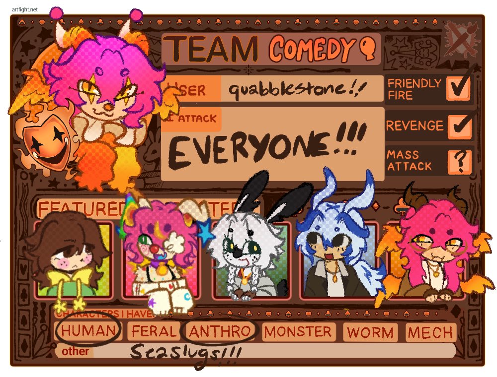 quabblestone's tweet photo. im on artfight btw 😁😁 yaaayyyy

#artfight2026ㅤ #teamcomedy 
https://t.co/QSxz4PHMnv https://t.co/zjXCJaiZib