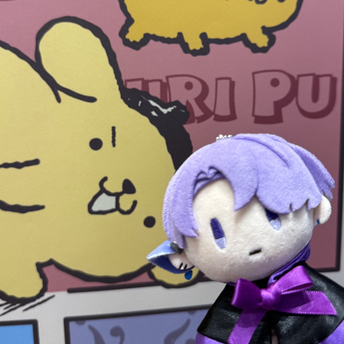 shiden0801's tweet photo. ぴゅーろ満喫して来ましたー！
グッズは潤沢品切れなし、常設ショップの一角に普通に置いてありました。
わんぱく雨さんも連れて来たかったなぁ。 https://t.co/GCN3VkgVep
