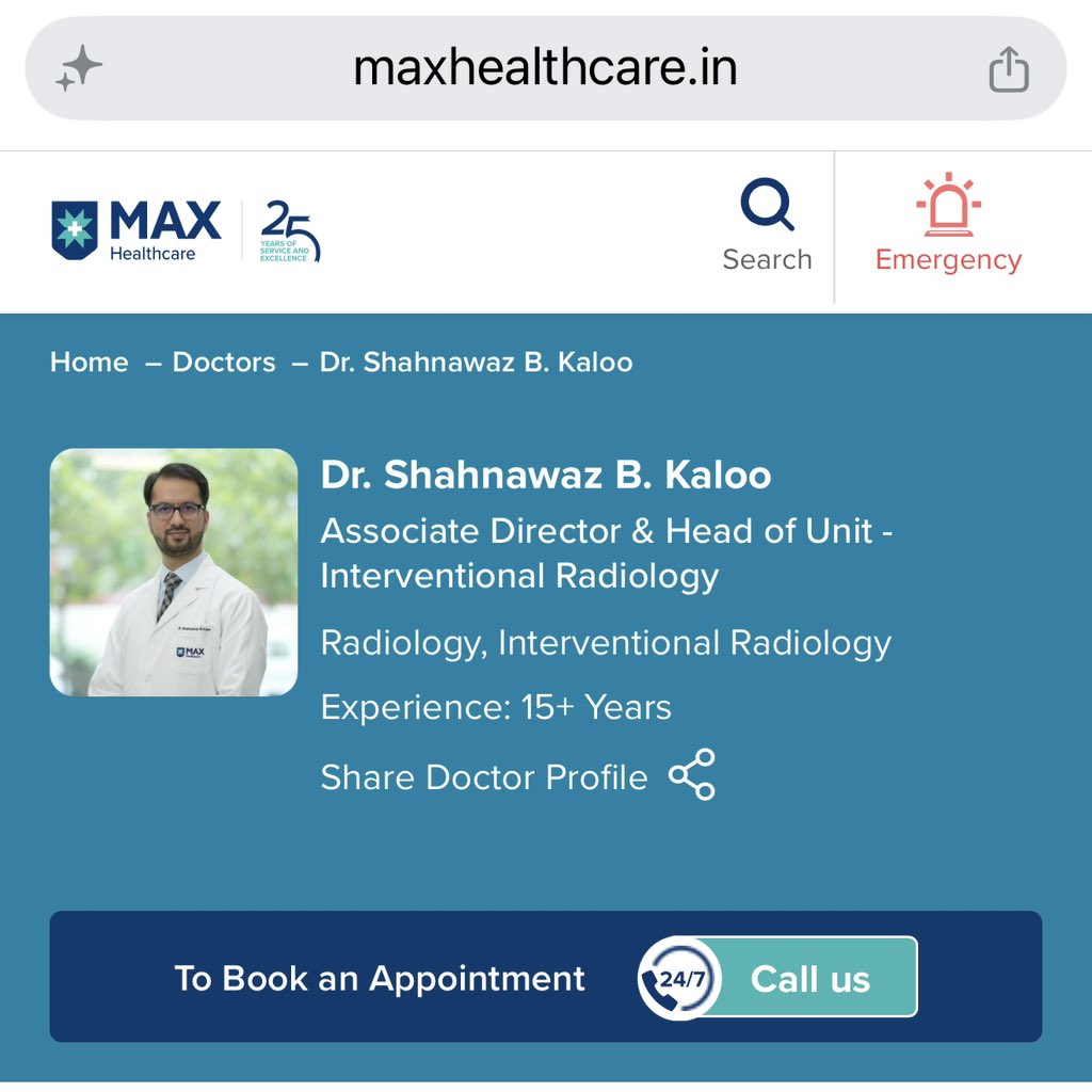 Dr Shahnawaz Kaloo tweet media
