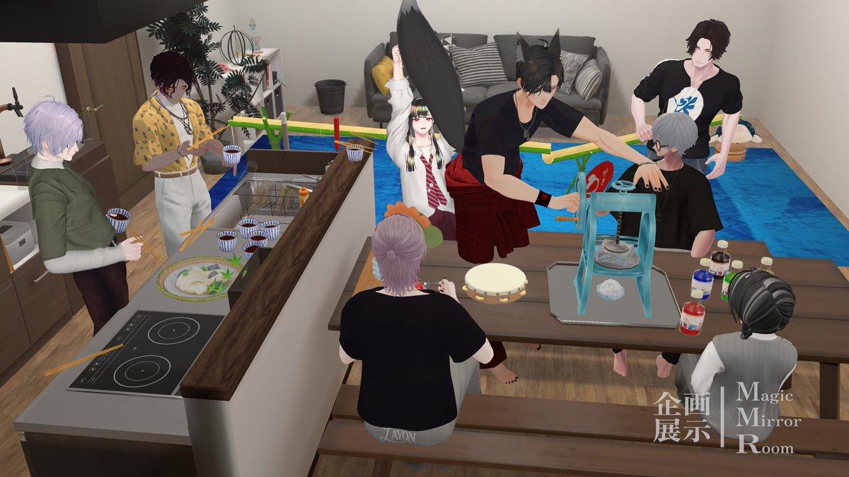 7Re24Me's tweet photo. 誘ってもらって遊びに行ったよ～～～～ん！！！！！ドカメロ過剰摂取で死ぬかと思った　イケメンが近くにいると霧散して消えそうになります。でもほんまに最高のイベントだった～～！！！！次も絶対に行く #企画展示MMR https://t.co/t5tYtqHQ70