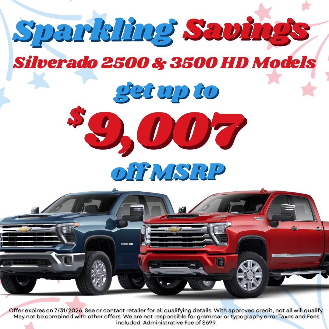 McCarthyLSChevy's tweet photo. ✨ Sparkling Savings Are Happening Now at Chevy Lee's Summit! ✨
Shop our sparkling savings here: https://t.co/IotN4MWWhW
#ChevyLeesSummit #LeesSummitMO #KansasCityChevy #SparklingSavings #Chevrolet #ChevyDeals #LeaseSpecial #NewChevy #Silverado #Equinox #Trax #JulySavings https://t.co/E2Smsrugdn