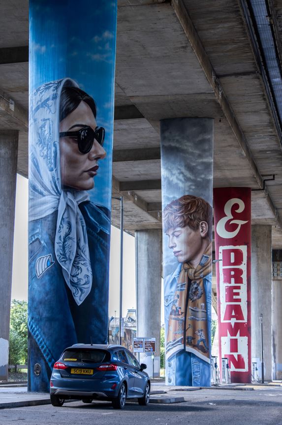 GlasgowCC's tweet photo. The latest additions to our fantastic City Centre Mural Trail can be found on pillars underneath the Kingston Bridge – well worth a look.

Find out more about the City Centre Mural Trail 👉 https://t.co/OAXnzTrn5Q https://t.co/nuueqIXXcf