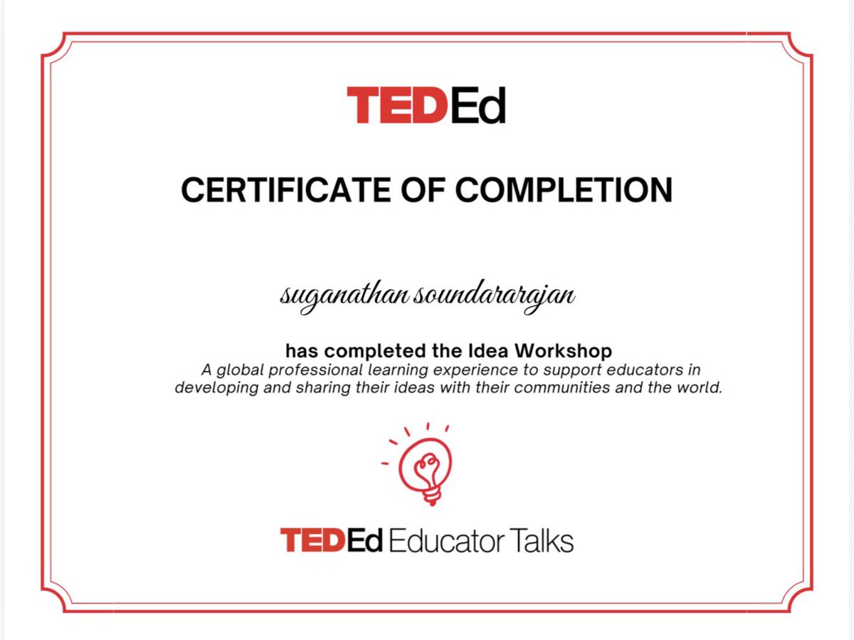 Suganathan161's tweet photo. #tedx 
#innovative 
#publicspeaking 
It was delighted to attend TedX workshop wonderful message regarding ideas @TEDTalks https://t.co/Yh89vJZfvU