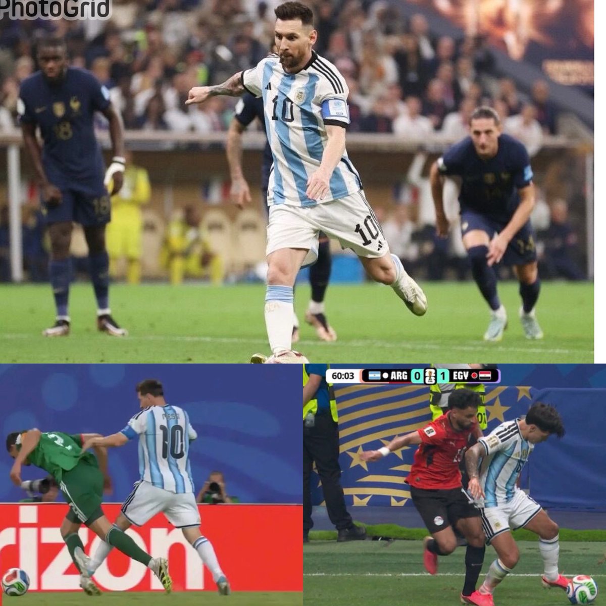 Grandsoncr7's tweet photo. FIFA thinks we’re dumb, but they can never fool me. 

They realized Messi was an international failure, so they rigged the 2022 World Cup by giving him countless penalties. Then they realized people had noticed the pattern, so they changed the script for the 2026 World Cup by having Messi deliberately miss two penalties so people wouldn’t complain. Instead, they focused on refereeing decisions that favored Argentina from the group stage onward.

I refuse to be fooled by this script, lmao. Messi winning two World Cups will be irrelevant to me because, he never earned them, they were handed to him.