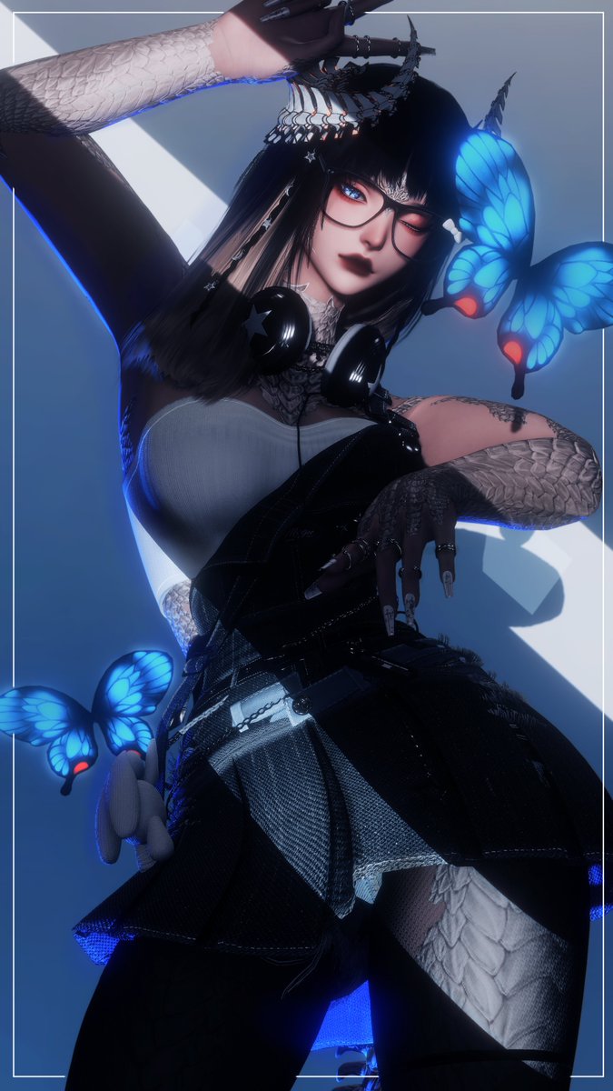 Encride's tweet photo. Morpho is back 
#gpose | #photoshoot https://t.co/932liuPE95