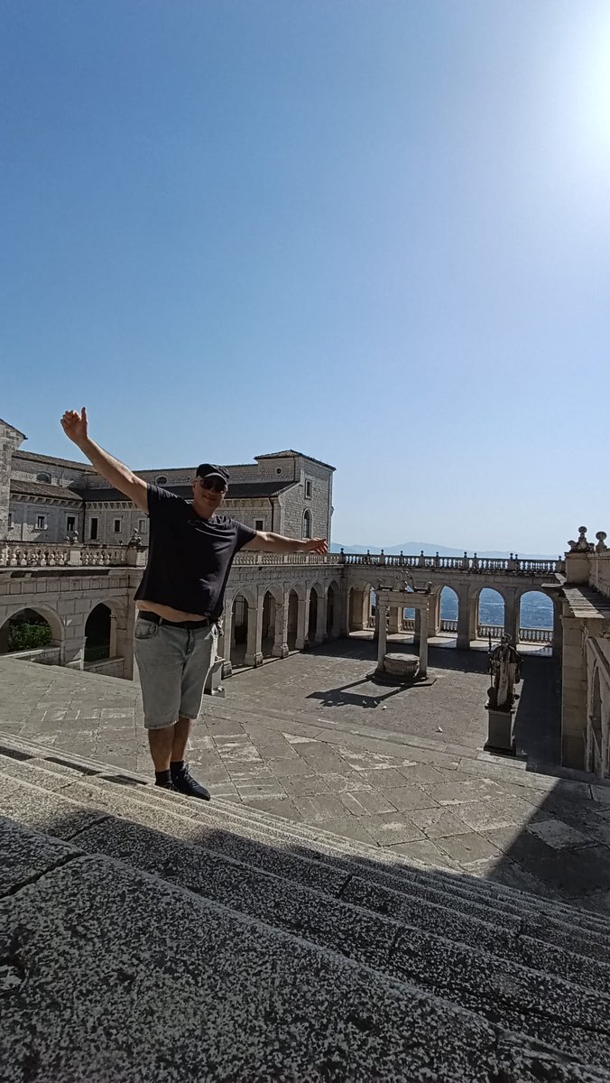 FerroneIvan's tweet photo. Abbazia di Monte Cassino https://t.co/yefiDpvoxO