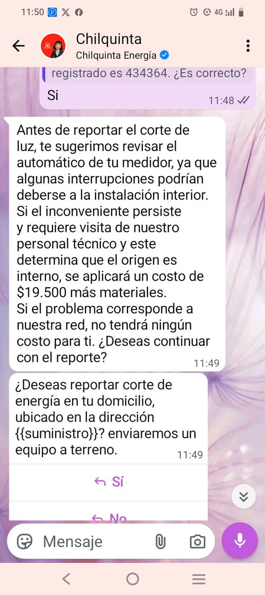 MargothMon69543's tweet photo. Preguntar por corte de luz y recibo esto 
@Chilquinta https://t.co/iYmq0loVH3