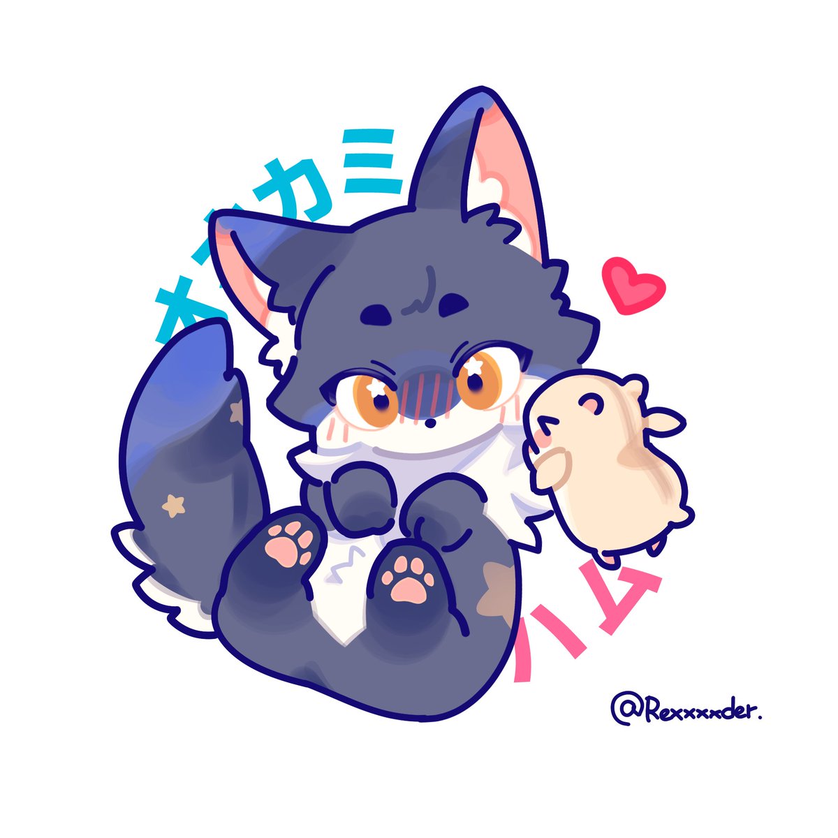 Rexxxxder's tweet photo. still🐺🐹…… https://t.co/660CUD0DJV