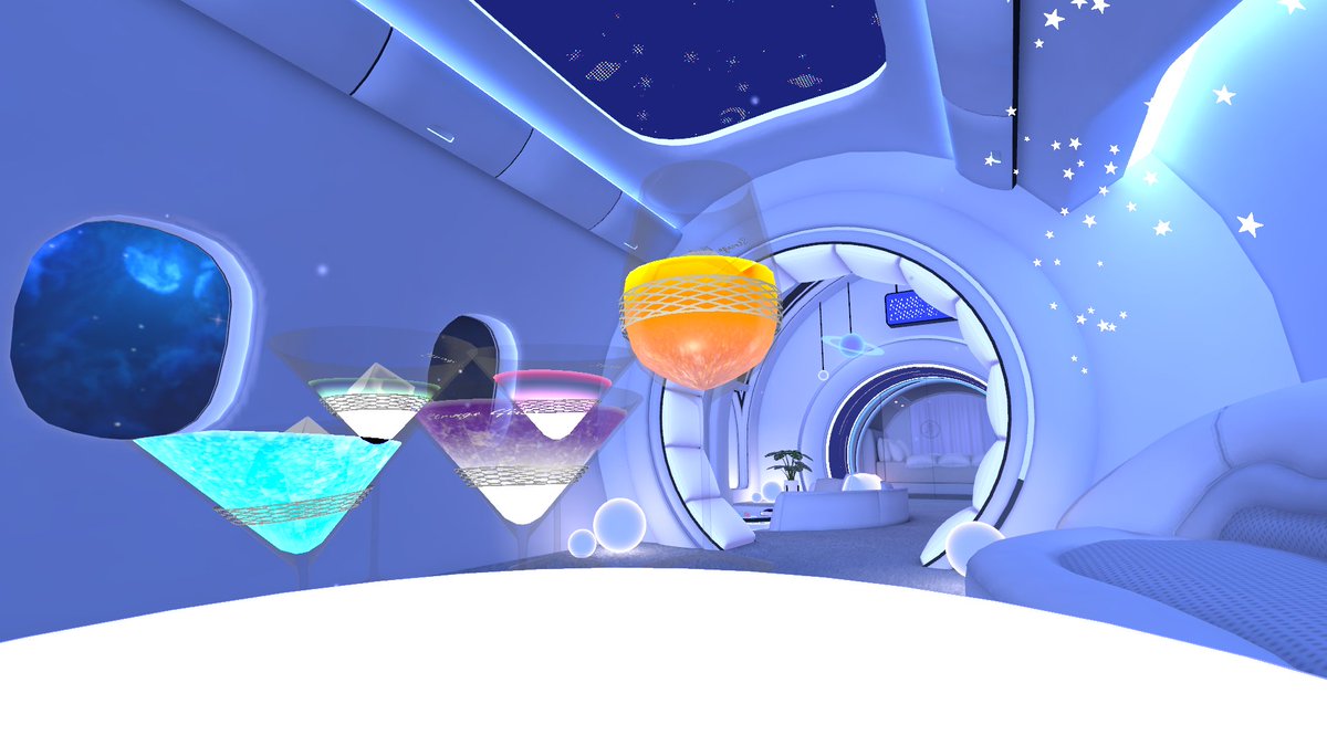 lune_et0ile's tweet photo. 私の宇宙船カクテルバーが増設されたので来たら勝手に
ドリンク作ってます。訪問歴っぽくてなんか好き https://t.co/VoD9qmbpqS