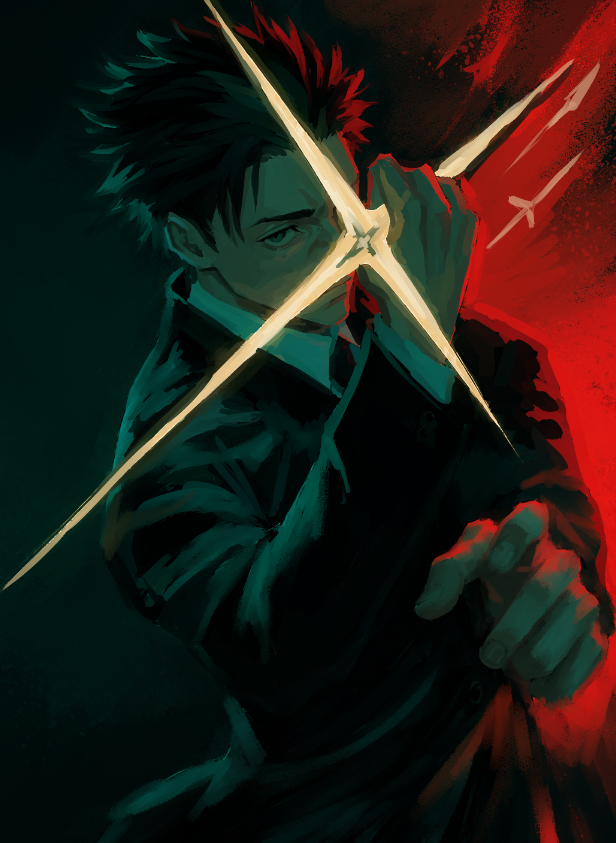 fuufighterss's tweet photo. csp base brushes are so elite #higuruma #jjk #jujutsukaisen #jjkart #jjkszn3 #animeart https://t.co/cOhfkoqa0D