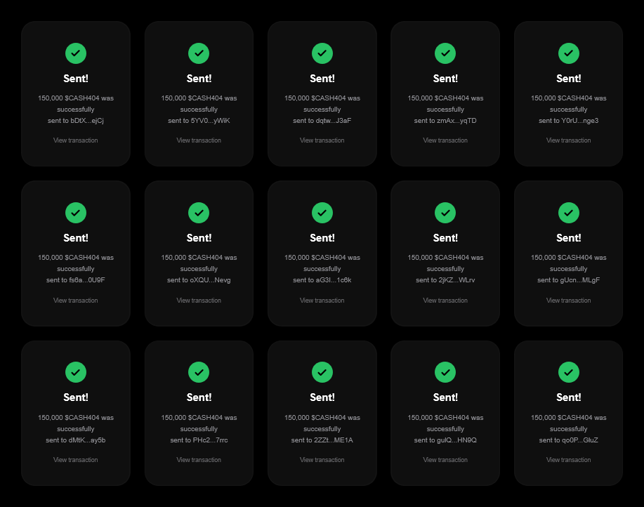 CashCat404Sol's tweet photo. 🎁 CLAIM 150,000 $CASH404

STEP 1: 💜 Like, 🔄 RT PINNED &amp; Follow @CashCat404Sol 
STEP 2: 💬 Drop your $SOL wallet address

⚡ First 3,000 wallets receive a guaranteed airdrop. https://t.co/CUPOppCJ6d