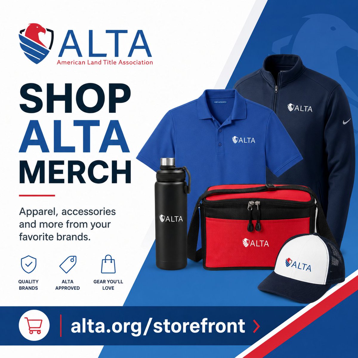 ALTAonline's tweet photo. ๐ #ALTAONE is comingโis your wardrobe ready?
Refresh your conference wardrobe with ALTA Gear and the ALTA Good Deeds Foundation store. Youโll find comfortable styles for every event.
โค๏ธ๐ Bonus: 10% of #GoodDeeds purchases support the Foundation!
Shop: https://t.co/xiAtU4zloz https://t.co/0734bkWJU1