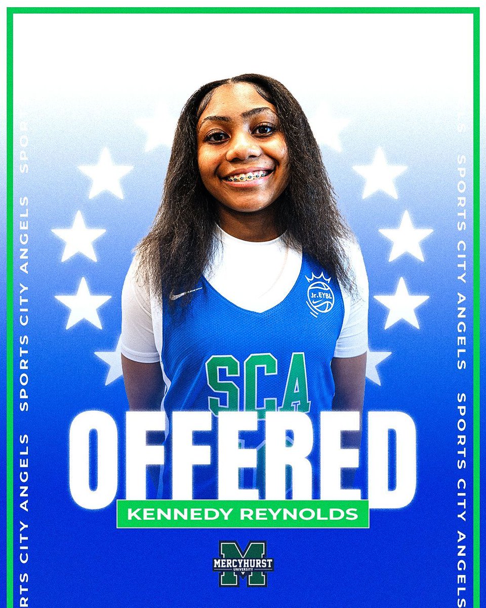 SCA_OH's tweet photo. Congrats Kennedy Reynolds on your offer from Mercyhurst WBB! Hard work pays off–can’t wait to see what’s next! 💚💙
#SCAFam #EliteMindset #NikeFam #nikeeybl #RoadtoChi #JustDoIt #sisterhood https://t.co/Qy3upvLa8C