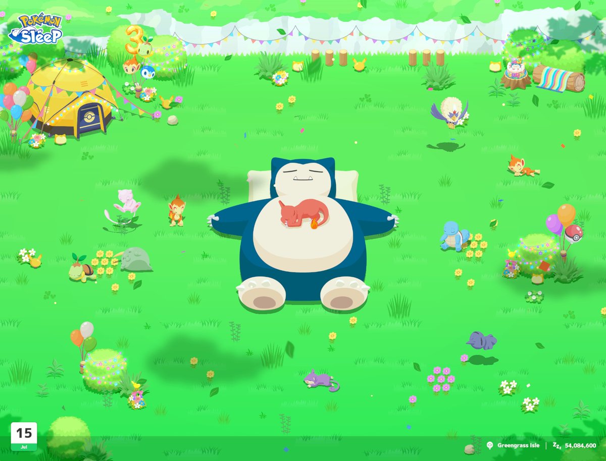 Dusxio's tweet photo. #PokemonSleep3rd   #PokemonSleep https://t.co/CkSvcm9Bcd