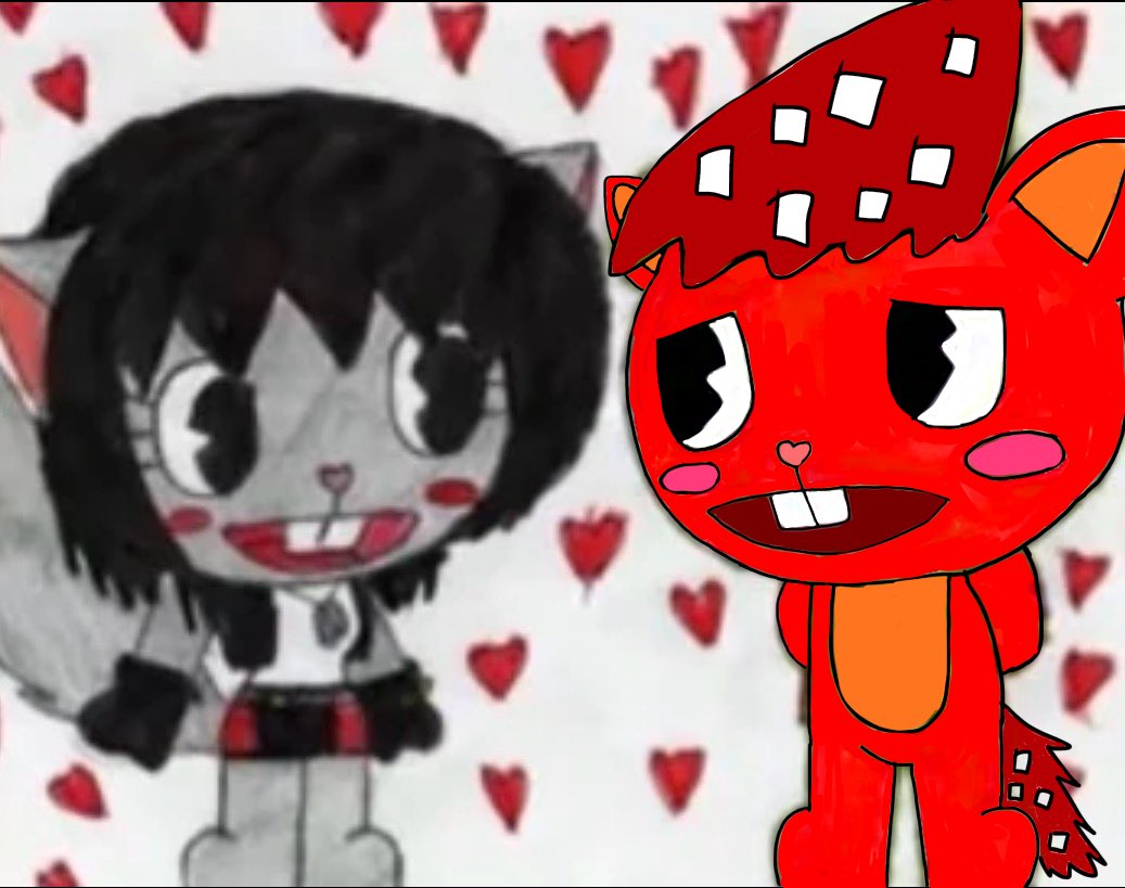 Nutgirl3A's tweet photo. Ale and Tacho being in love edited art, happy tree friends, oc, Tacho x ale. #htf #happytreefriends #ale #tacho #tachoxale #edit #edited #editedart #editart #wolves #couple #pairing #wolf #oc #htfoc #art #fanart #mondomedia https://t.co/Qx1KSZdwSc