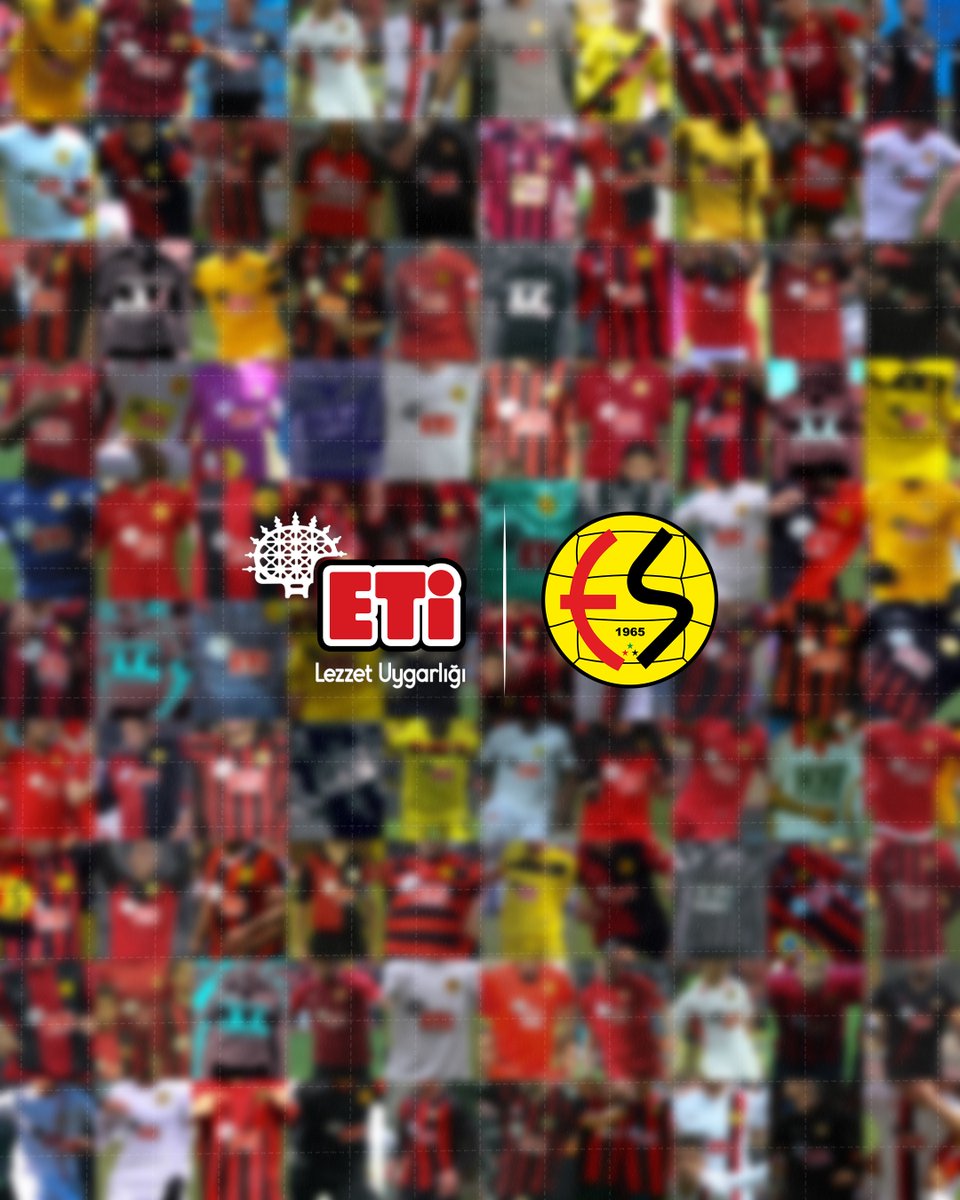 Eskisehirspor's tweet photo. Göğsümüzde gururla taşıdığımız Ana Sponsorumuz @eti ile birlikteliğimizi 2026/2027 sezonunda da sürdürüyoruz. Kulübümüze artarak devam eden değerli destekleri için ETi Şirketler Grubu Yönetim Kurulu Başkanı Sayın Firuzhan Kanatlı'ya ve tüm ETi ailesine camiamız adına en içten şükranlarımızı sunarız.