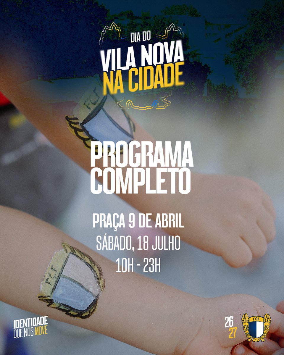 FCF1931_Oficial's tweet photo. ๐ O programa completo do ๐๐ถ๐ฎ ๐ฑ๐ผ ๐ฉ๐ถ๐น๐ฎ ๐ก๐ผ๐๐ฎ ๐ป๐ฎ ๐๐ถ๐ฑ๐ฎ๐ฑ๐ฒ ๐
โช๏ธ๐ต #Identidadequenosmove #amordeperdicao https://t.co/VzfjYVDSpx