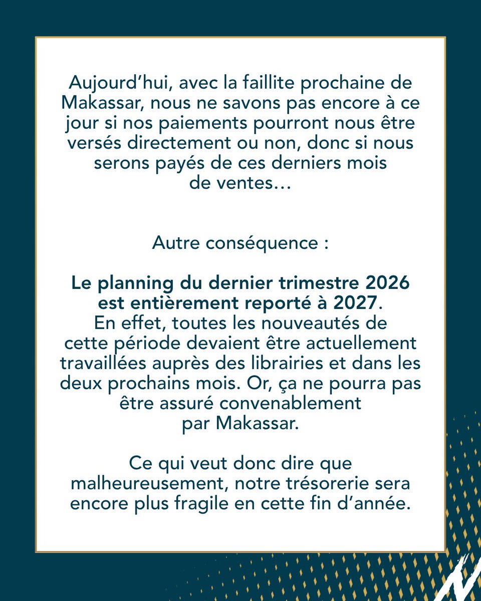 NabanEditions's tweet photo. De nombreux éditeurs indépendants sont terriblement impactés par la situation, et ce, dans tous les genres littéraires. Alors, partagez un maximum leurs  communications. 🙏

2/2 https://t.co/bd6emYB01q