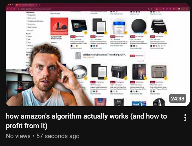 aidenlewiis's tweet photo. how amazon's algorithm actually works (full breakdown)

Click Below To Watch 👇

https://t.co/hkTEip0Tnk https://t.co/t9aQB3BdnX