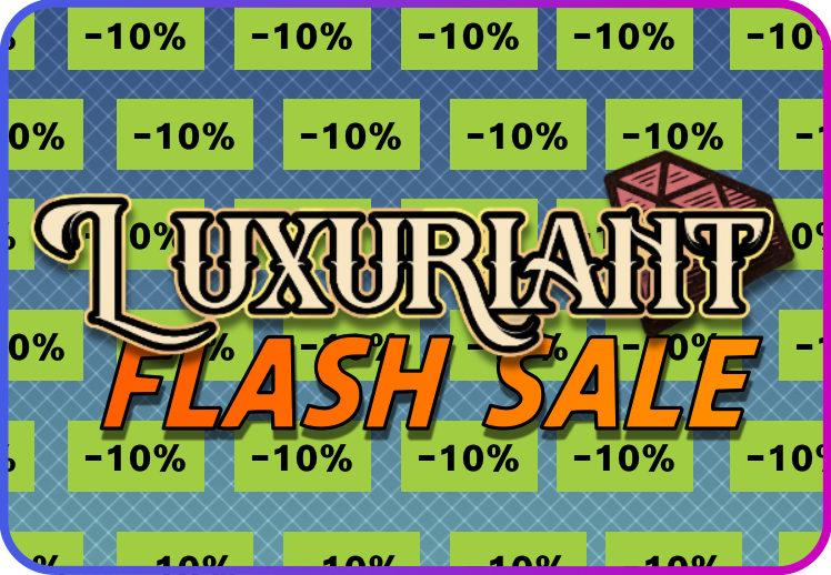 GoblinRuntDev's tweet photo. Get Luxuriant at 10% off for the next 48 hours! 

Sale ends 7/18 @ 12PM CST https://t.co/crtlOktrnQ