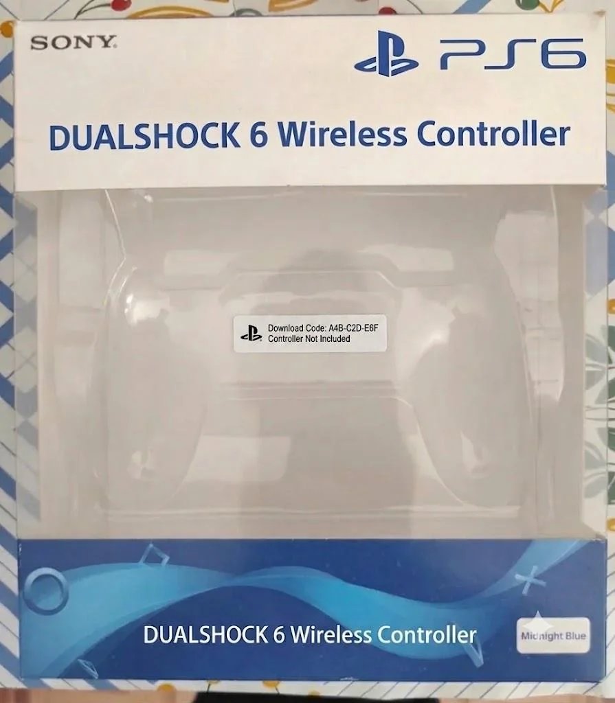 Crashh08's tweet photo. @PlayStation Dualshock 6 leaked!!! https://t.co/2AZXYCu1It