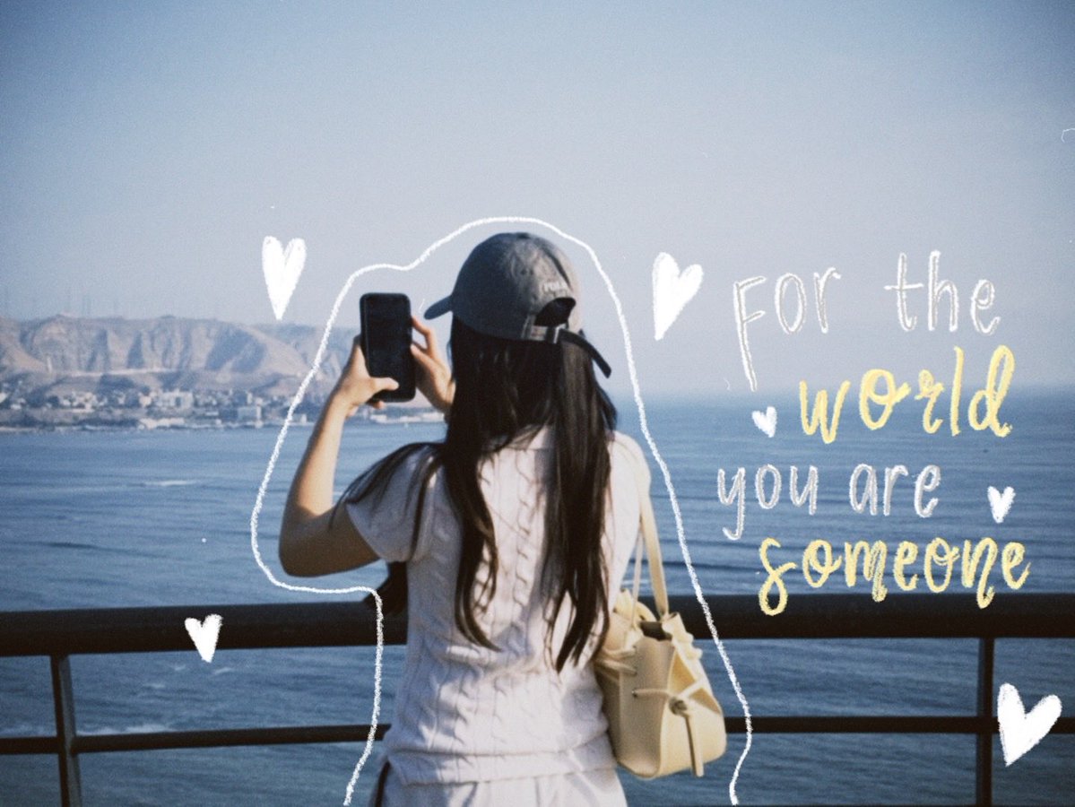 xoheees's tweet photo. for the world you are someone but for someone you are the world ⊹˚. 🦙💌💐

will forever be so grateful that i got to know ginny because she unknowingly gave me reasons to keep going. thank you for inspiring me in so many ways. it’s such an honor to be your fan, @ginnynatnicha <3 

#ginnynatnicha #ginnyspaca ˚ 𝜗𝜚˚⋆｡